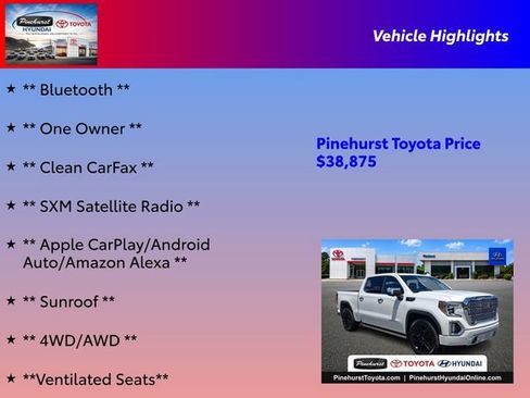 Used 2020 GMC Sierra 1500 Denali w/ Denali Ultimate Package AWD/4WD image 16