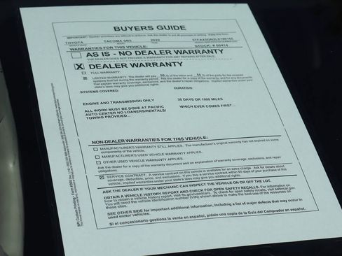 Used 2020 Toyota Tacoma SR5 image 49