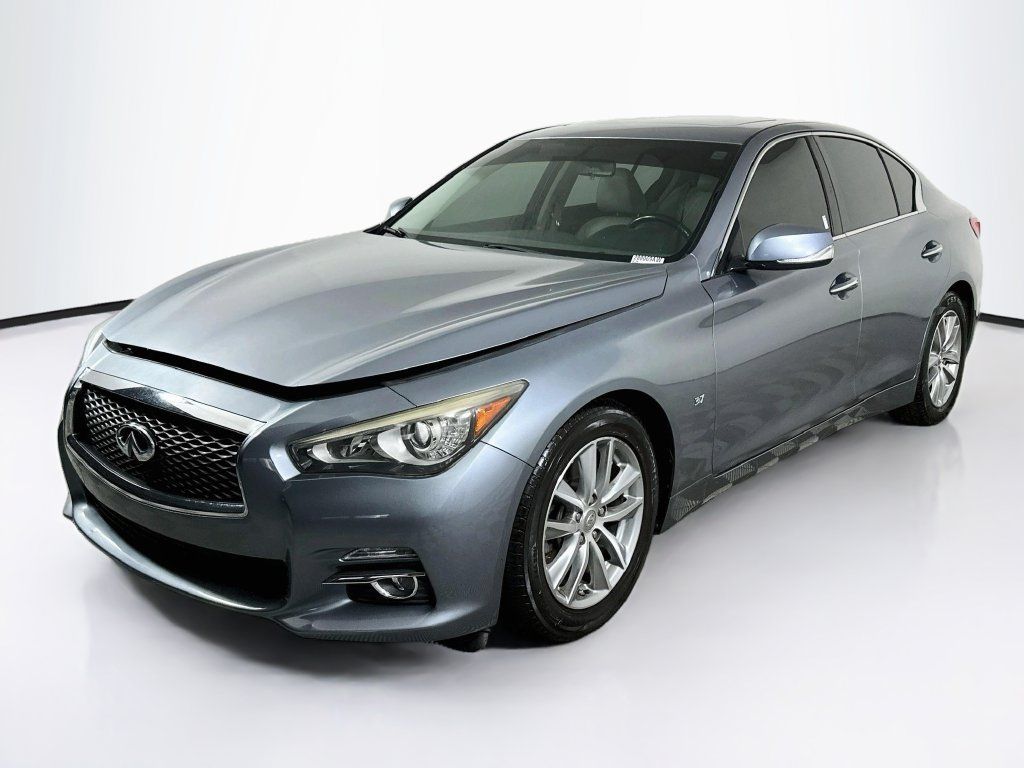 Used 2015 INFINITI Q50 w/ Moonroof Package RWD image 1
