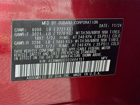 Used 2025 Subaru Ascent Premium image 12