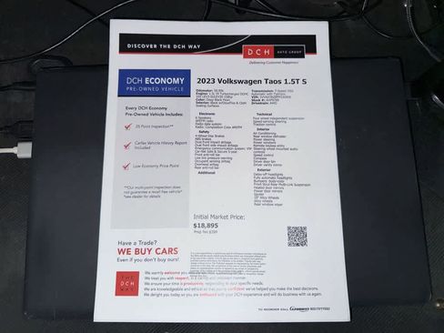 Used 2023 Volkswagen Taos S image 13