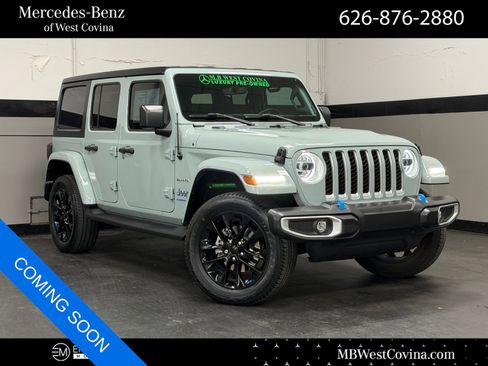 Used 2023 Jeep Wrangler Unlimited Sahara w/ Cold Weather Group image 1