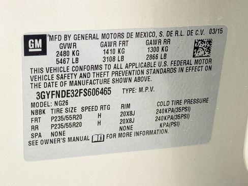 Used 2015 Cadillac SRX Premium FWD image 40