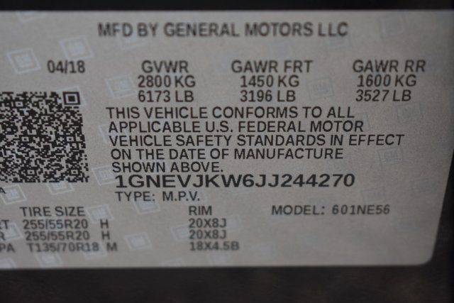Certified 2018 Chevrolet Traverse Premier AWD/4WD image 46