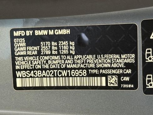 Used 2026 BMW M4 xDrive Competition w/ Executive Package AWD/4WD image 25