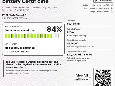 Used 2022 Tesla Model Y Performance AWD/4WD image 2