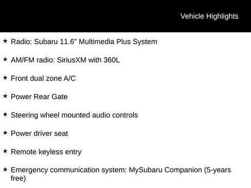 Certified 2026 Subaru Forester Sport AWD/4WD image 7
