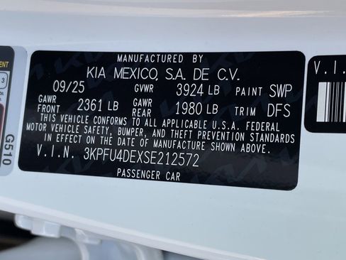 New 2025 Kia K4 EX image 31
