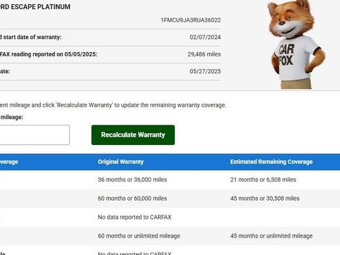 Used 2024 Ford Escape Platinum image 68