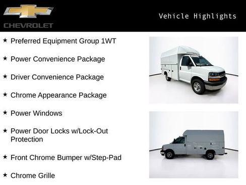 New 2024 Chevrolet Express 3500 w/ Power Convenience Package RWD image 4