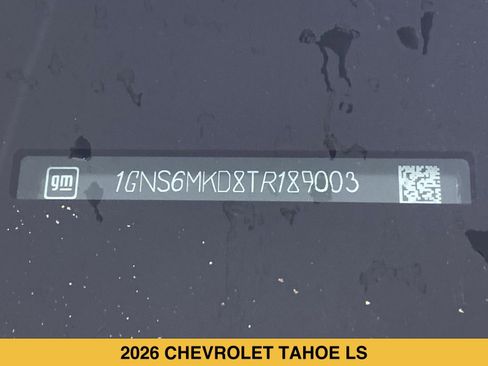 Used 2026 Chevrolet Tahoe LS AWD/4WD image 16