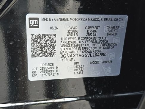 New 2027 Chevrolet Equinox RS w/ LPO, Floor Liner Package AWD/4WD image 36