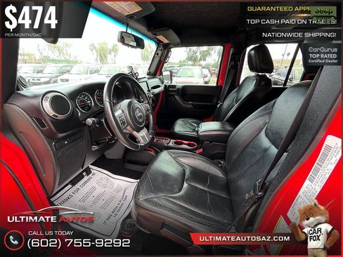 Used 2013 Jeep Wrangler Unlimited Sahara AWD/4WD image 9