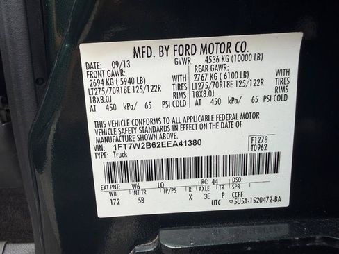Used 2014 Ford F250 Lariat w/ Chrome Package AWD/4WD image 42