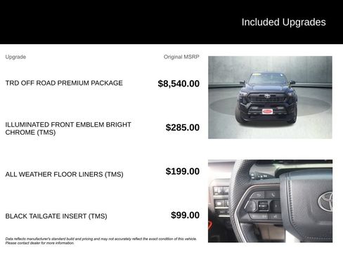 Used 2025 Toyota Tacoma TRD Off-Road w/ TRD Off Road Premium Package AWD/4WD image 34