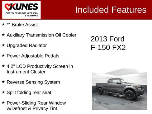 Used 2013 Ford F150 FX2 w/ Mid Equipment Group image 3
