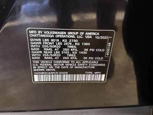 Used 2023 Volkswagen Atlas SE image 32
