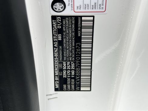 Certified 2023 Mercedes-Benz SL 63 AMG 4MATIC image 41