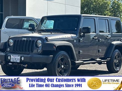 Used 2016 Jeep Wrangler Unlimited Sport w/ Quick Order Package 24S AWD/4WD image 8