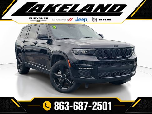 Used 2023 Jeep Grand Cherokee L Limited w/ Black Appearance Package RWD image 1