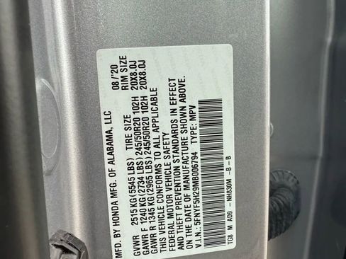 Used 2021 Honda Pilot Special Edition image 19