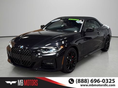Used 2022 BMW 430i xDrive Convertible w/ M Sport Package AWD/4WD image 1