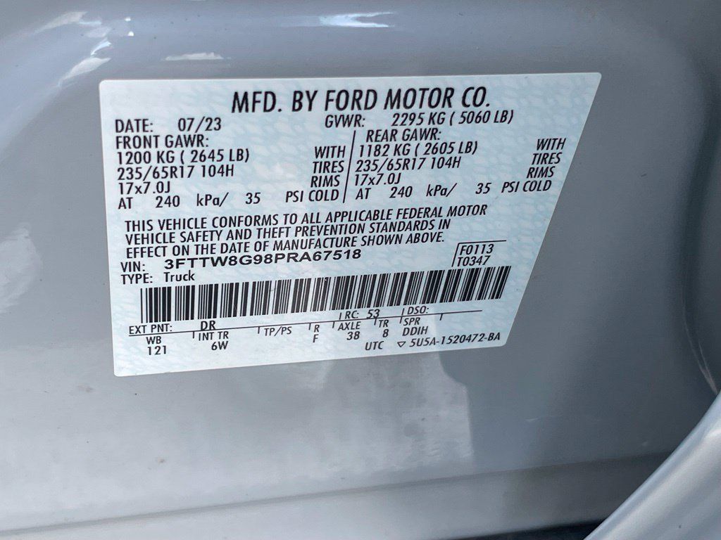 Used 2023 Ford Maverick Tremor w/ Tremor Off-Road Package AWD/4WD image 10