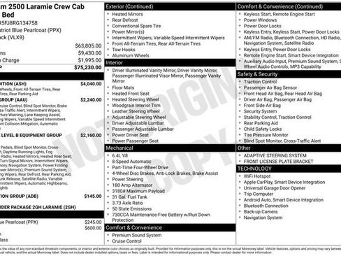 Used 2024 RAM 2500 Laramie w/ Night Edition image 32
