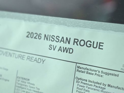 New 2026 Nissan Rogue SV w/ SV Premium Package image 31