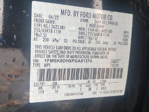 Used 2023 Ford Explorer XLT w/ Equipment Group 202A image 27