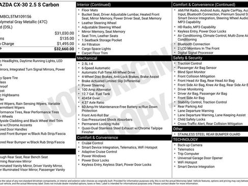 New 2026 MAZDA CX-30 AWD 2.5 S image 4