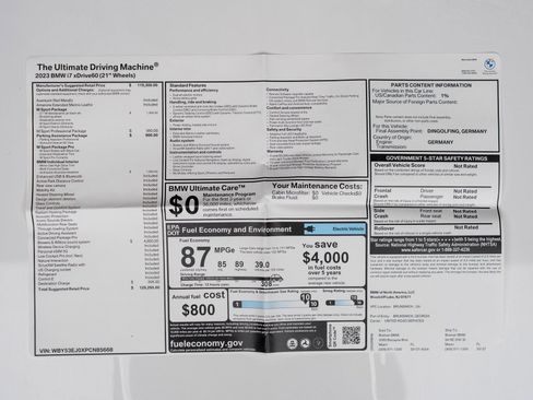 Used 2023 BMW i7 xDrive60 w/ Parking Assistance Package image 80