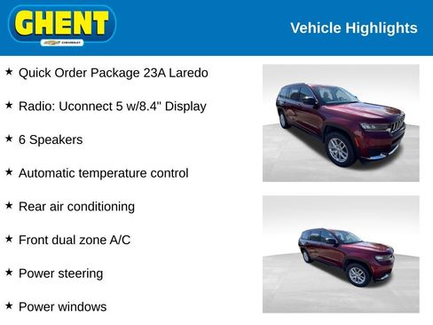 Used 2023 Jeep Grand Cherokee L Laredo image 2