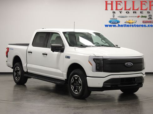 Used 2023 Ford F150 Lightning XLT w/ Tow Technology Package AWD/4WD image 1