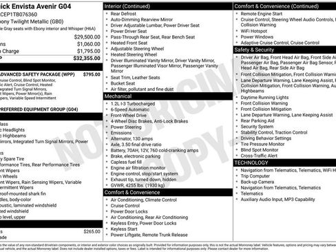 New 2026 Buick Envista Preferred FWD image 42