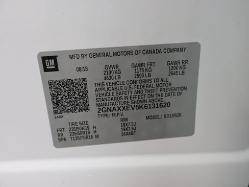 Used 2019 Chevrolet Equinox Premier image 52