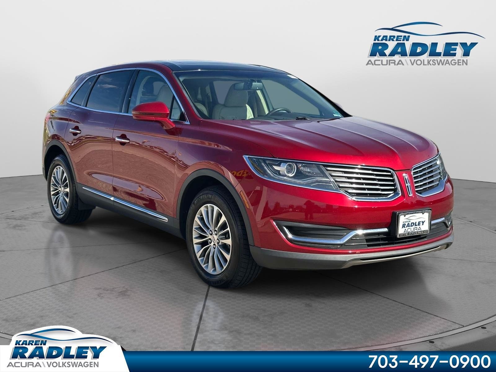 Used 2017 Lincoln MKX Select w/ Select Plus Package AWD/4WD image 1