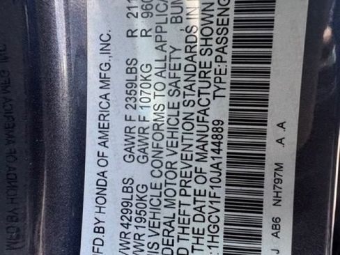 Used 2018 Honda Accord LX image 12