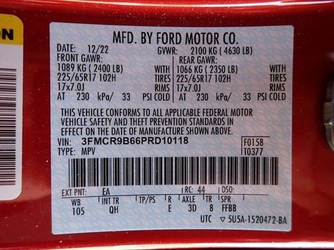 Used 2023 Ford Bronco Sport Big Bend image 13