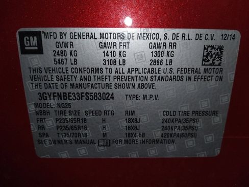 Used 2015 Cadillac SRX Luxury w/ Driver Awareness Package image 33