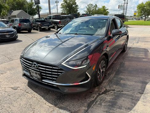 Used 2021 Hyundai Sonata Blue FWD image 4