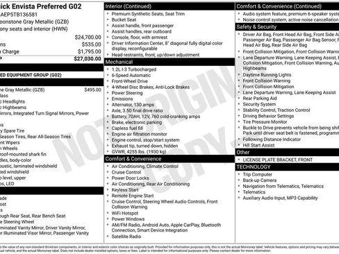 New 2026 Buick Envista Preferred FWD image 5