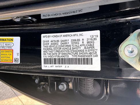 Used 2020 Honda Accord Sport image 34