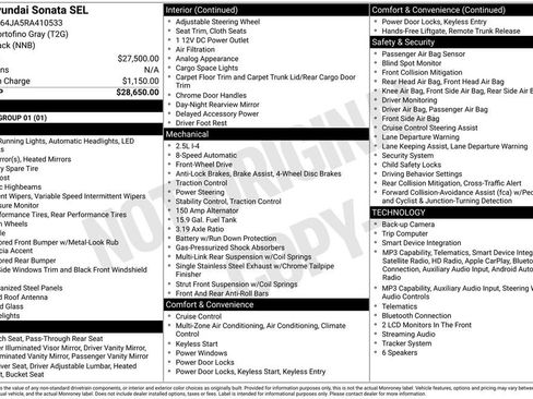 Used 2024 Hyundai Sonata SEL FWD image 6