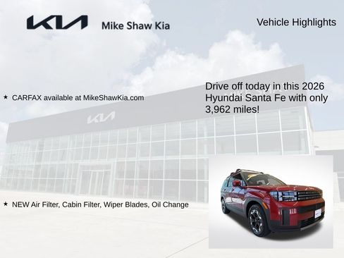 Used 2026 Hyundai Santa Fe SEL FWD image 9