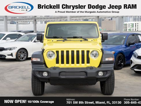 Used 2022 Jeep Wrangler Sport image 2