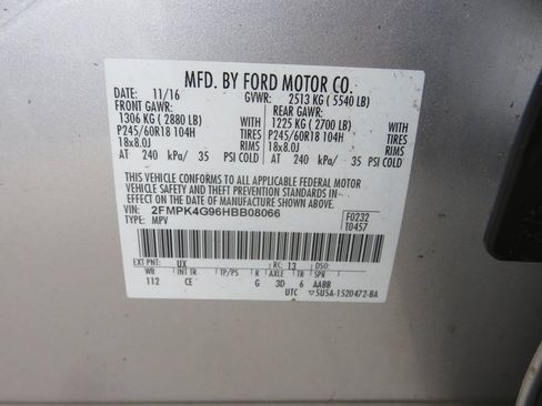 Used 2017 Ford Edge SE w/ Cargo Accessory Package AWD/4WD image 30