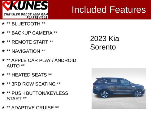Used 2023 Kia Sorento EX AWD/4WD image 2