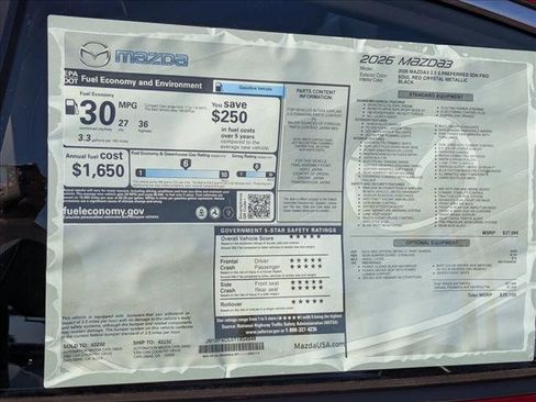 New 2026 MAZDA MAZDA3 2.5 S Preferred image 20