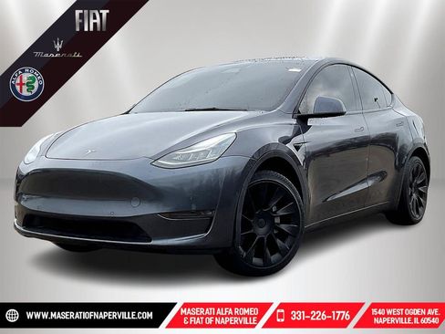 Used 2021 Tesla Model Y Long Range AWD/4WD image 1